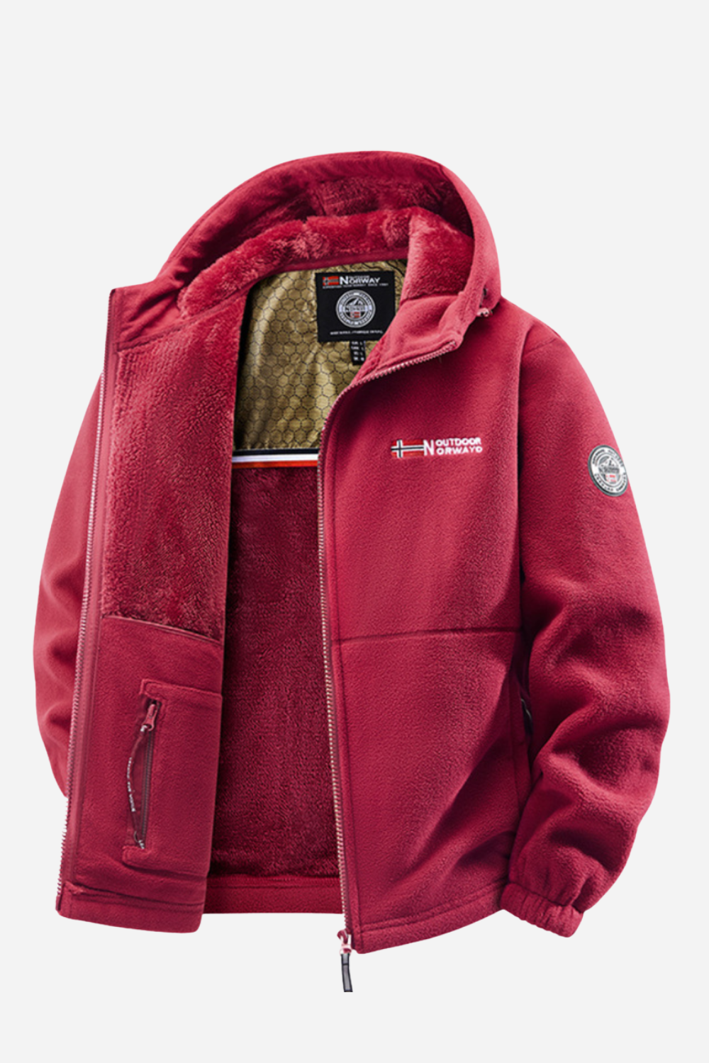 Tom | Polaire chaude et élégante pour homme avec doublure douce