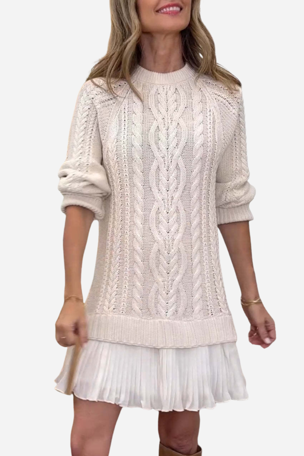 Aurélie |Robe longue élégante pour un style quotidien.