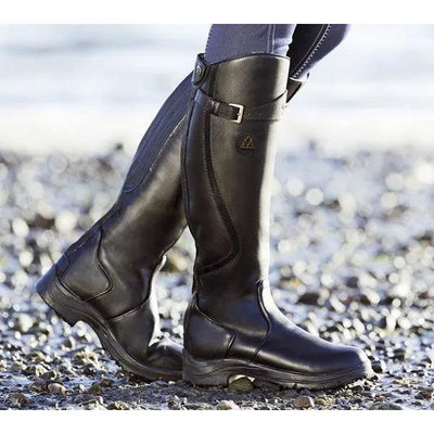 Tharika – Bottes d’Équitation en Cuir Imperméables
