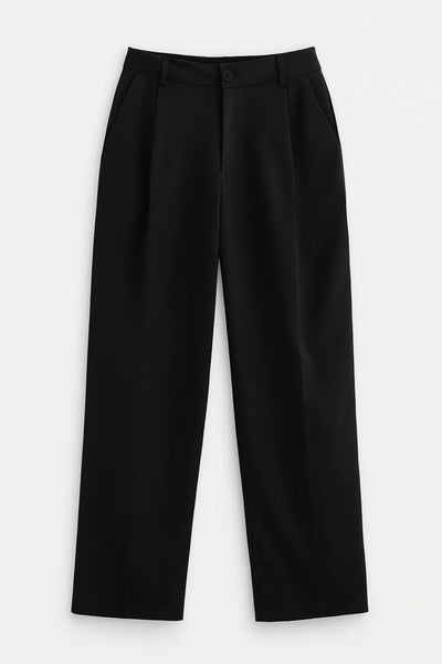 Léa | Élégant Ensemble Tailleur Femme Chic avec Veste et Pantalon Taille Haute