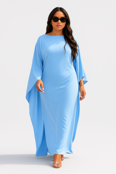 Zia | Robe Longue Femme Fluide Élégante Idéale Pour Soirées D'Été