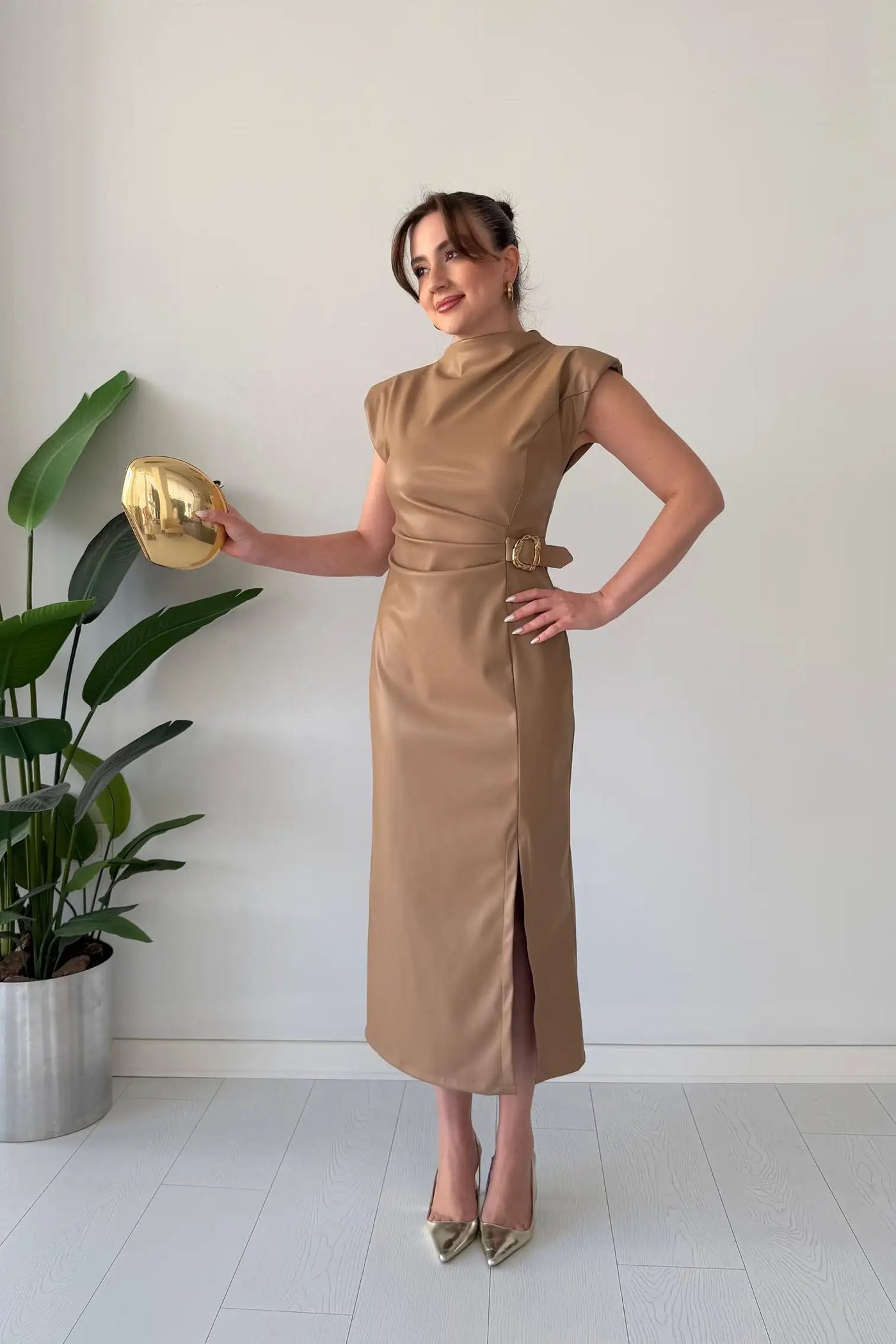 Lara | Robe Midi Élégante pour Femme – Style Chic et Tendance