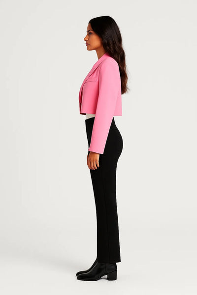 Lina | Blazer Femme Élégant Court Moderne pour Toutes Occasions