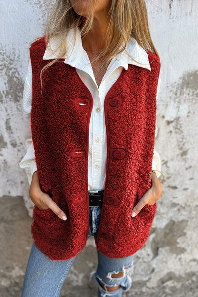 Sofia | Gilet Sans Manche Femme Élégant pour Travail, Loisirs et Occasions Formelles