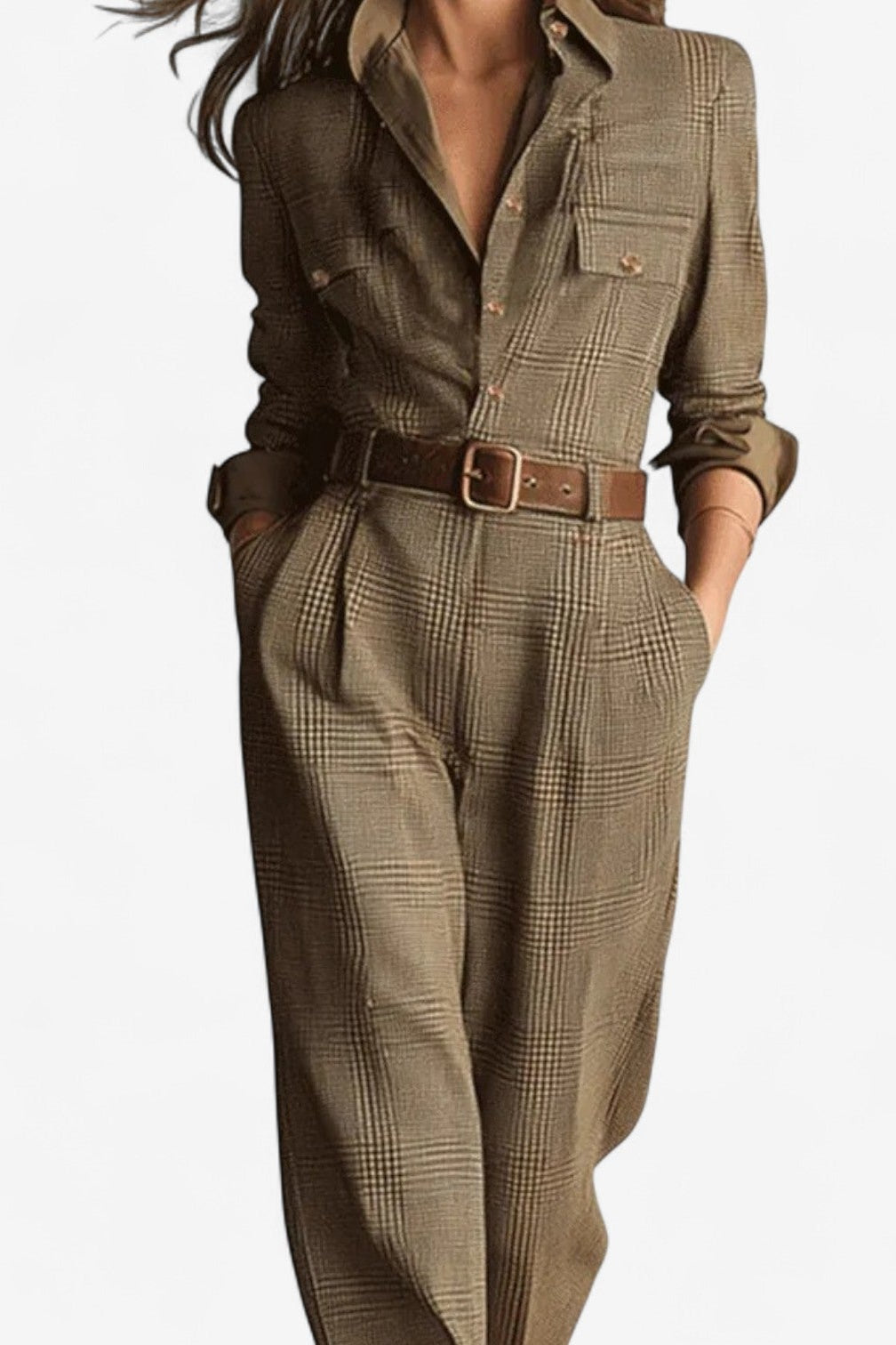 Livia | Combinaison Femme Chic Ajustée – Élégante pour le Jour comme pour le Soir