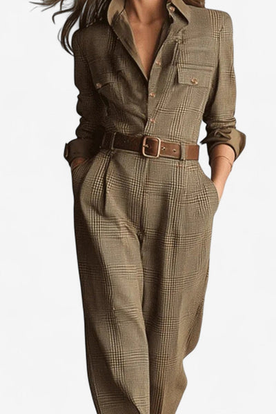 Livia | Combinaison Femme Chic Ajustée – Élégante pour le Jour comme pour le Soir