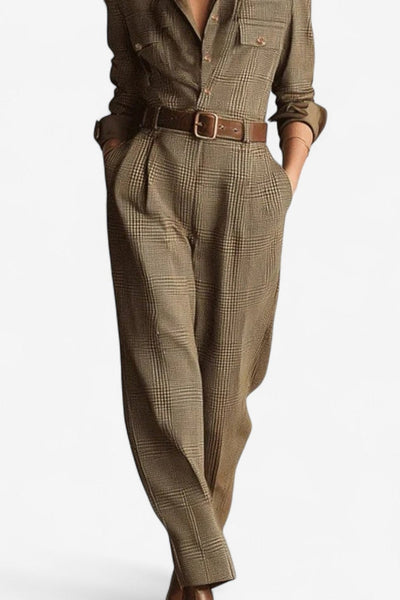 Livia | Combinaison Femme Chic Ajustée – Élégante pour le Jour comme pour le Soir