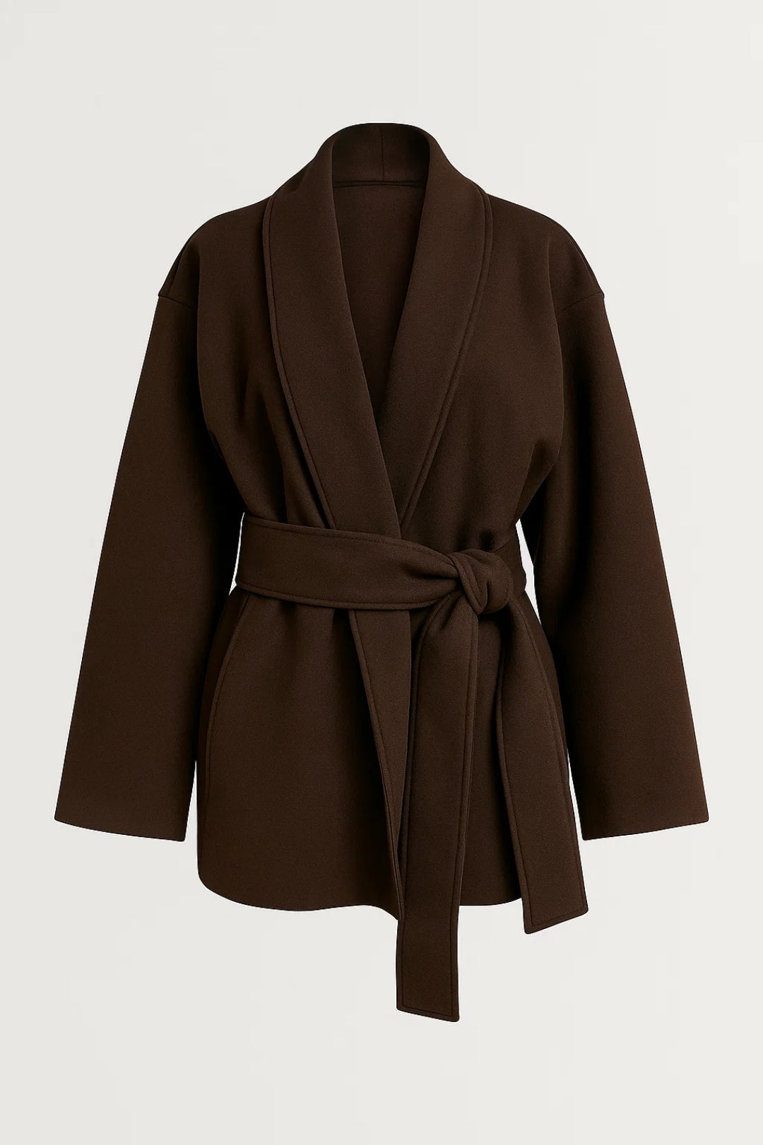 Inès | Élégante Veste Kimono Femme Chic avec Ceinture à Nouer