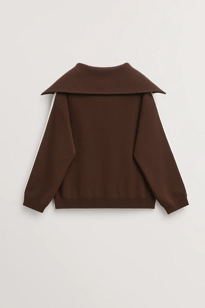 Olympe | Ensemble Tailleur Femme Sportif avec Haut Zippé et Pantalon Ample