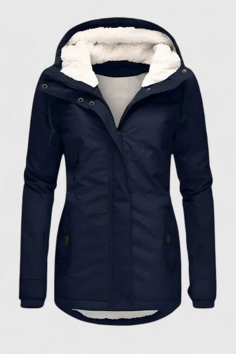 Colette | Veste Femme Élégante Imperméable avec Capuche – Manteau Stylé et Confortable