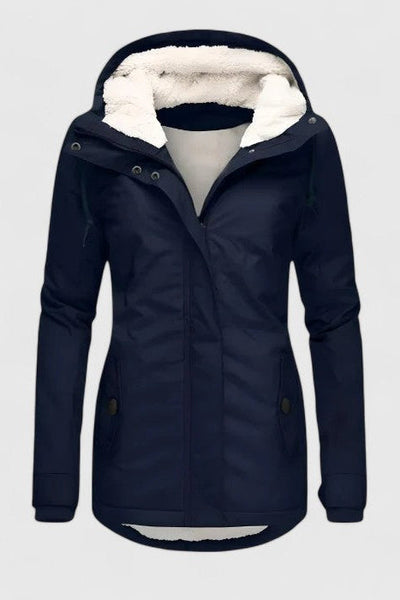 Colette | Veste Femme Élégante Imperméable avec Capuche – Manteau Stylé et Confortable