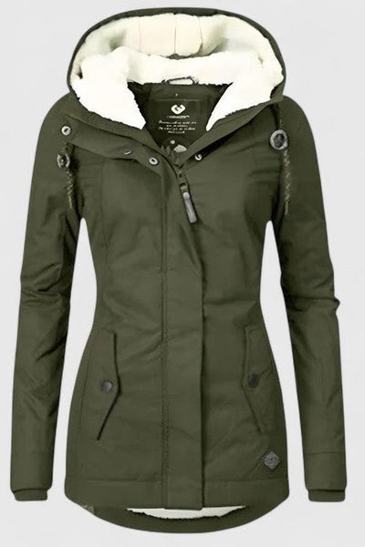 Elise | Veste Femme Élégante Imperméable avec Capuche – Manteau Stylé et Confortable