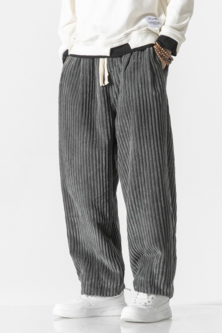 Jules | Pantalon Homme en Velours Côtelé Élégant et Confortable