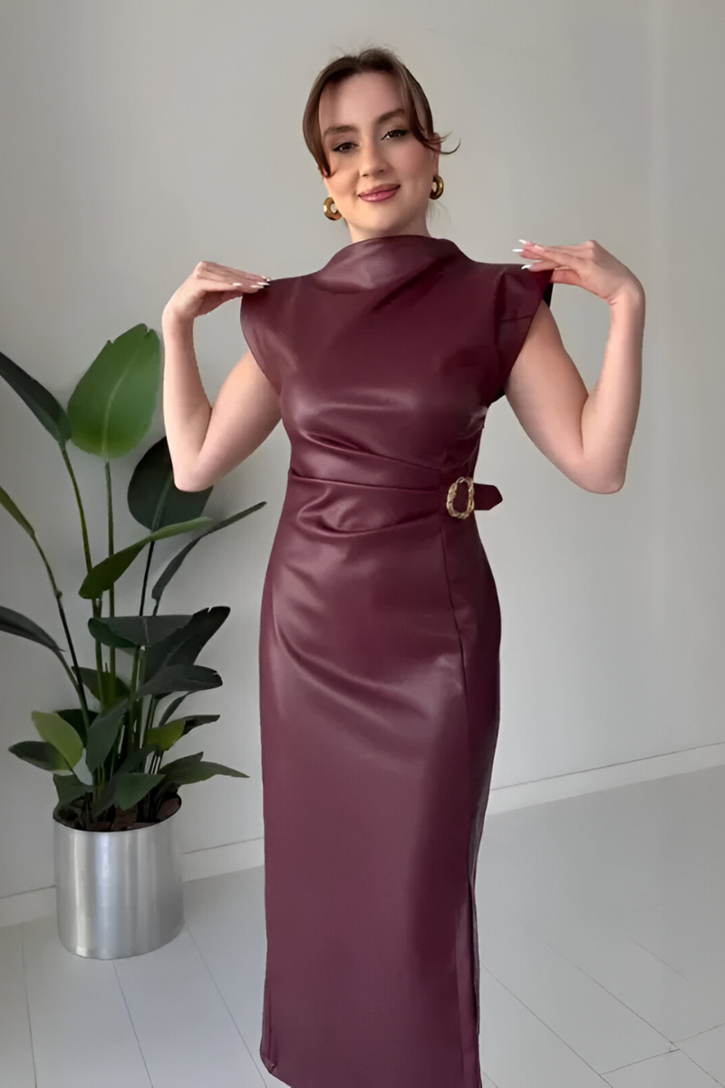 Lara | Robe Midi Élégante pour Femme – Style Chic et Tendance