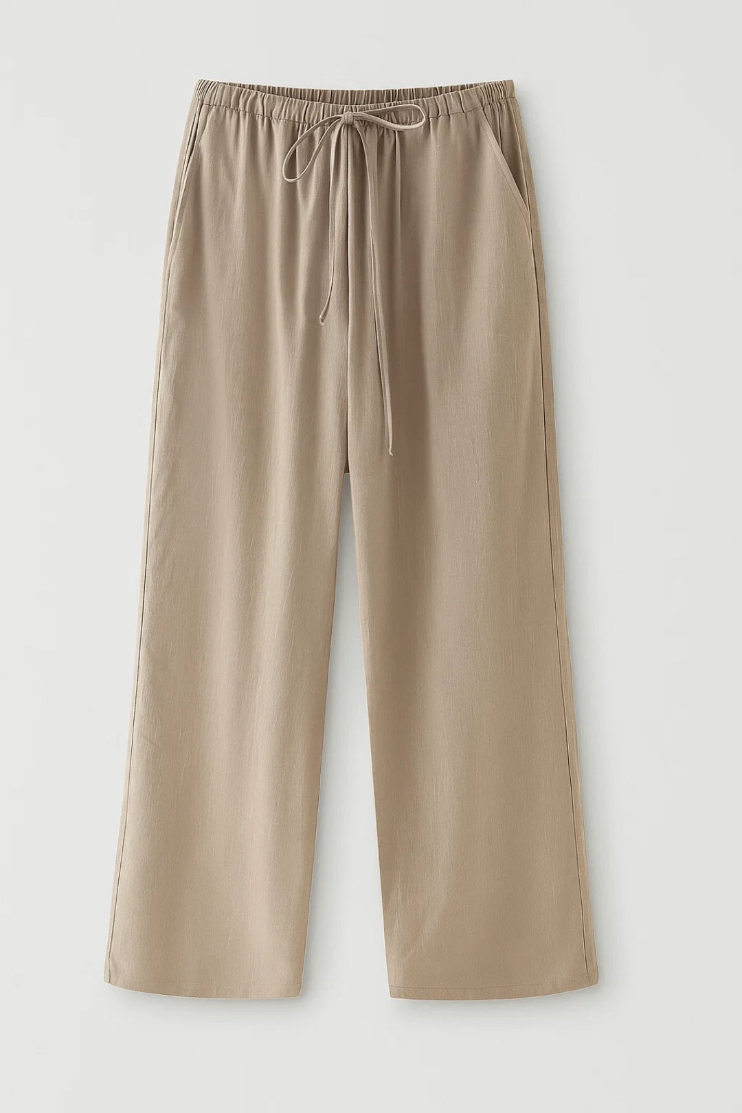 Maé | Élégant Ensemble Tailleur Femme avec Veste Ceinturée et Pantalon Ample