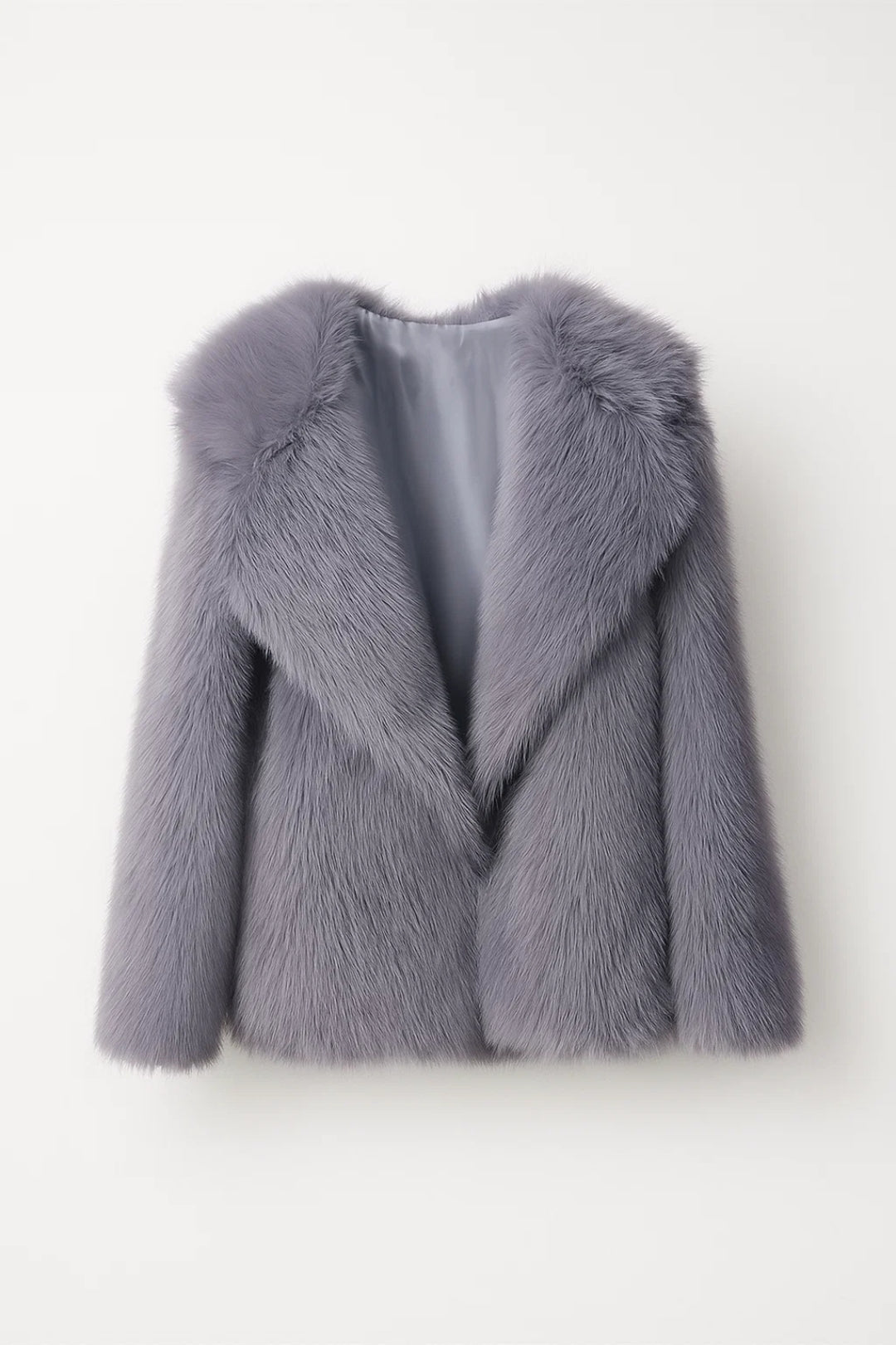 Isa | Veste Femme Élégante en Effet Fourrure pour Hiver Chic